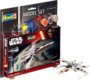 REV63601 - Model Set X-wing Fighter STAR WARS con pintura para montar