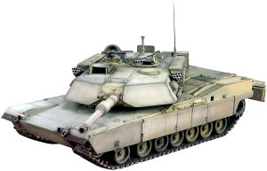 ITA6438 - Deposito ABRAMS M1 A1 HI para montar y pintar