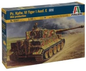 ITA6507 - Tanque Pz.Kpfw.VI Tiger I Ausf.E de producción media para ensamblar