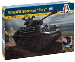 ITA6529 - Tanque M4A3E8 Sherman FURY para montar y pintar