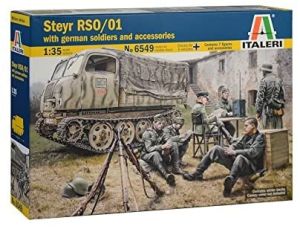 ITA6549 - Vehículo STEYR RSO/01 con soldados alemanes para montar y pintar