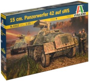 ITA6562 - Vehiculo 15cm. Panzerwerfer 42 auf sWS para montar y pintar