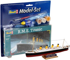 REV65804 - Maqueta set Rms TITANIC con pintura para montar