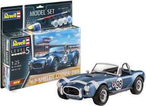 REV67669 - Maqueta set SHELBY 62' Cobra 289 con pintura para armar