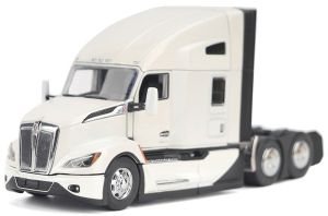 DCM71119 - Camión KENWORTH T680 6x4 con cabina dormitorio (blanco perlado)