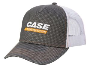 721264 - Gorra gris con malla trasera blanca CASE IH Construcción
