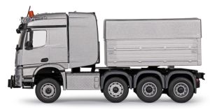 CON78001/11 - Camión rígido MERCEDES-BENZ Arocs 8x4 (plateado)