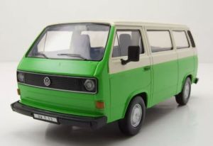 MMX79376VERT - VOLKSWAGEN Type 2 T3 furgoneta verde y beige