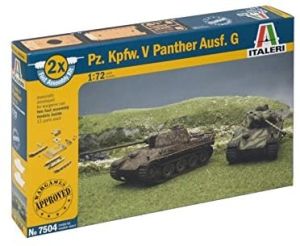ITA7504 - Tanques Pz.Kpfw. Montaje V Panther rápido de montar y pintar