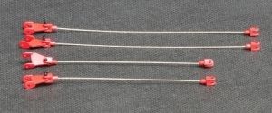 YCC783C-3 - Cables Arrow metalizados LG 1550 Rojo RAL3002