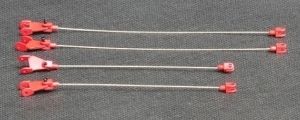 YCC783C-6 - Cables Arrow metalizados LG 1550 Rojo RAL3000