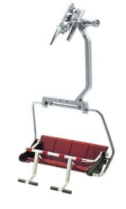 JC87050 - Telesilla roja para 4 personas