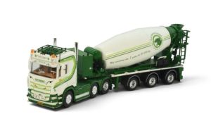 TEK90591 - SCANIA Next Gen. R530-V8 6x4 con semirremolque hormigonera de 3 ejes PATRICK VAN DEN HOEVEN