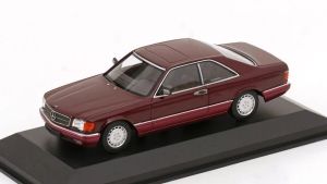 MXC940035124 - 1980 MERCEDES-BENZ 560 SEC Rojo Oscuro