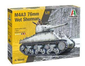 ITA96440 - Tanque Sherman M4A3 de 76 mm para ensamblar y pintar