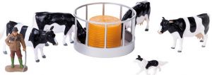 BRI43137A1 - Conjunto de Vacas con Ratelier y Personajes