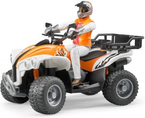 BRU63000 - Quad con personaje Escala: 1/16