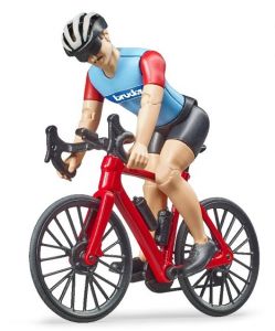 BRU63110 - Hombre ciclista con bicicleta