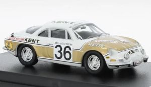 TRORRBE40 - RENAULT-ALPINE A110 #36 Rally de Ypres 1972 Freddy VANDECAVEYE / Willy PLAS
