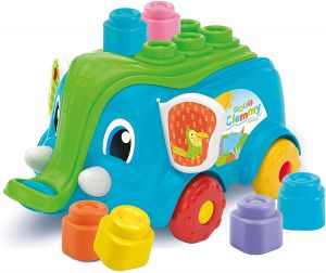 CLE17162 - Carro Elefante - 10 Piezas