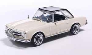 IXOCLC617N.22 - MERCEDES-BENZ 230SL HardTop 1964 Beige Metálico y Negro