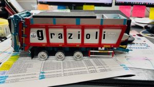 CW0256 - Esparcidor de estiércol GRAZIOLI BS 340/3 Genius 750
