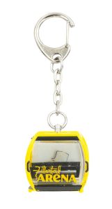 JC80816 - Llavero amarillo OMEGA V para teleférico - ZILLETRAL