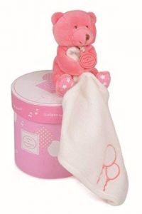 DC2810ROSE - Caja de Música Vol au Vent - Oso Rosa