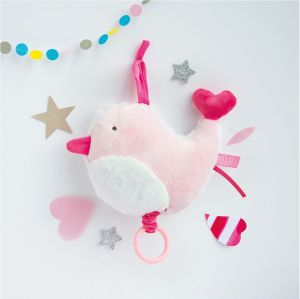 DC3330 - Caja de música Aussi Doux - pájaro - 17 cm