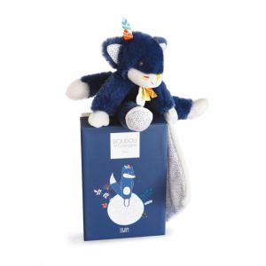 DC3632 - Peluche lobo con manta TIWIPI - 21cm