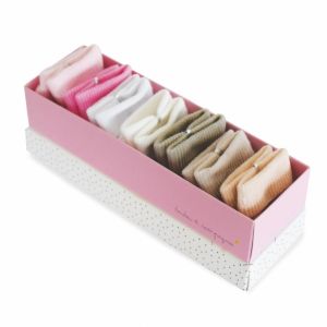 DC3700 - Planificador semanal de calcetines - Topo y rosa