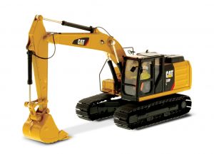 DCM85931 - Excavadora de cadenas CATERPILLAR CAT 320F L con conductor y caja metálica