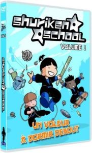DVDDV2755 - DVD Shuriken School Vol 1 5 episodios Un ladrón de pie / La furia de las chanclas / El pase de Vlad / La foto de clase / El ninja ganador
