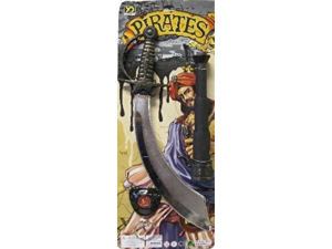 LPLI2298 - Kit pirata con sable; telescopio y accesorios
