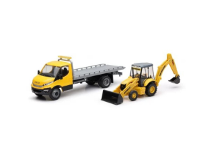 NEW16193A - Camión IVECO con retroexcavadora NEW HOLLAND B110C