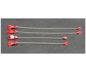 YCC783C-3 - Cables Arrow metalizados LG 1550 Rojo RAL3002