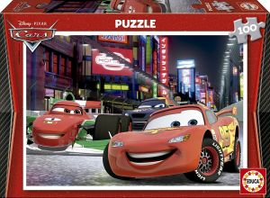 EDU14940 - Puzzle 100 Piezas DISNEY - Cars 2