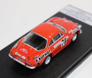 TRORRFR63 - RENAULT-ALPINE A110 #78 Rally de Montecarlo 1975 F.VON DER LEYEN / P.DIEKMANN