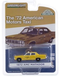 GREEN30181 - AMC Matador Cab 1972 taxi amarillo vendido en blister