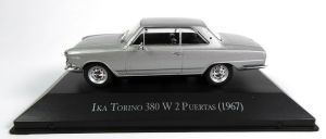 MAGARG03 - IKA Torino 380 W berlina 2 puertas 1967 gris metalizado vendido en blister