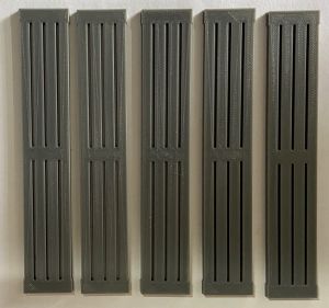 IP41 - 5 rejillas 12 cm