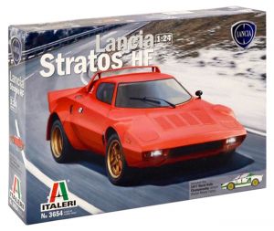 ITA3654 - LANCIA Stratos HF maqueta para montar y pintar