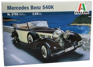 ITA3701 - MERCEDES BENZ 540K modelo descapotable para montar y pintar