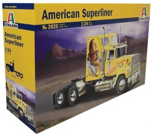 ITA3820 - Modelo AMERICANO Superliner Lady Butterflty para montar y pintar