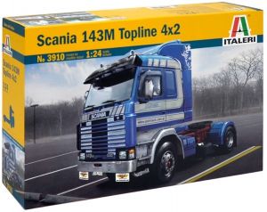 ITA3910 - SCANIA 143M Topline 4x2 transporte modelo Polmack para montar y pintar