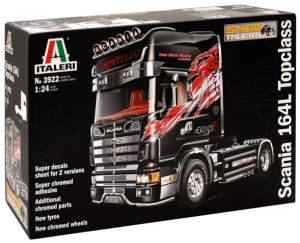 ITA3922 - SCANIA 164 L Top Class 480 v8 4x2 Show Truck maqueta para montar y pintar