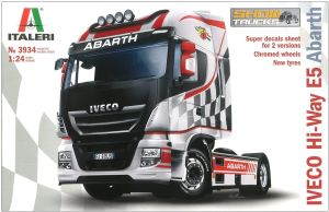 ITA3934 - IVECO Hi-Way E5 4x2 Show Trucks Abarth modelo para montar y pintar