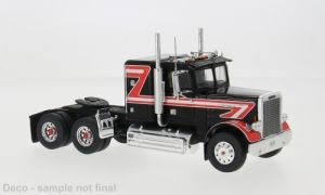 IXOTR218.22 - FREIGHTLINER FLC 120 64 T 6x4 1977 Negro y Rojo