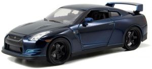 JAD97036 - NISSAN GT-R R35 2009 capota de carbono oscuro azul metálico de Brian Fast And Furious