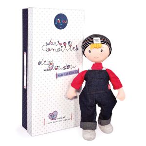 JJ6021 - Muñeco de trapo - Les Canailles de doudou - Faustin - 36cm